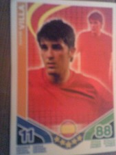 Match Attax World Stars - David Villa - Spanien
