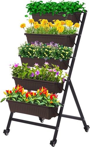 Vertikales hochbeet übertopf - vertikales,