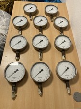 WIKA Feinmessmanometer Ø160 mm | bis 10 bar Skalenwert:0.05 – Top Zustand