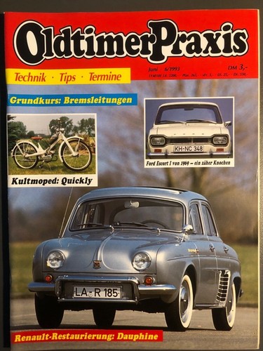Oldtimer praxis juni 1993 - oldtimer, 6/1993