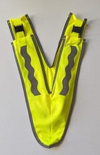 3 * Kinder Sicherheits Überwurf Reflektor Leucht Warn Weste  Schulweg Fahrrad