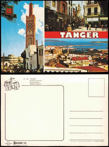 Postcard tanger mehrbildkarte - postcard,