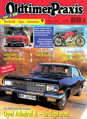Oldtimer praxis 1998 - oldtimer,
