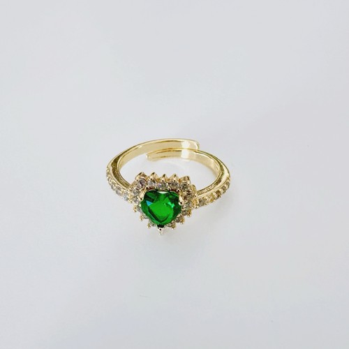 Vergoldete offener ring mit - vergoldete,