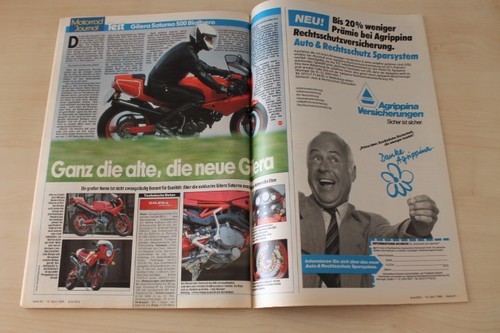 Auto bild 1989 gilera - 15/1989,