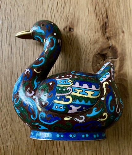Antike cloisonné ente 100 - ente,