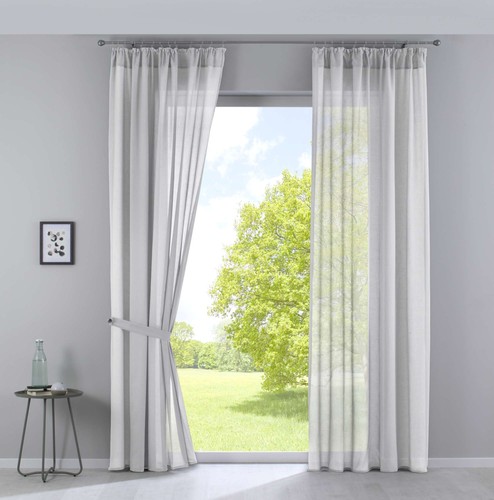 Transparent gardinen - x,