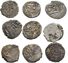 FITZ Türkiye Osmanen Ottoman Empire Lot 9x akce Selim I. (1512-1520) ~HHP53