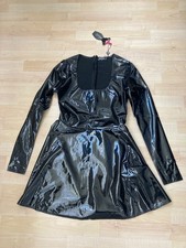 Koucla vinyl lack minikleid - lack,