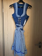 Dirndl County Line In Blau Gr