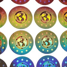 Hologramm Aufkleber 20mm rund