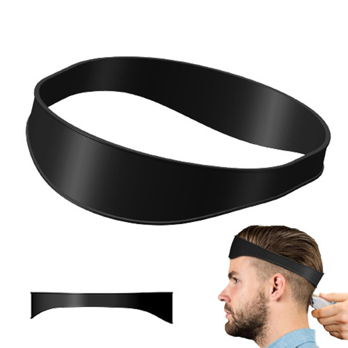 Neckline shaving template - neckline,