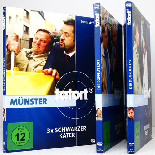 Tatort münster dvd - 3x, thiehl