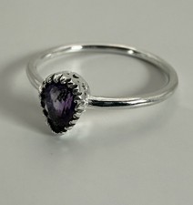 Filigraner Amethyst Ring 925