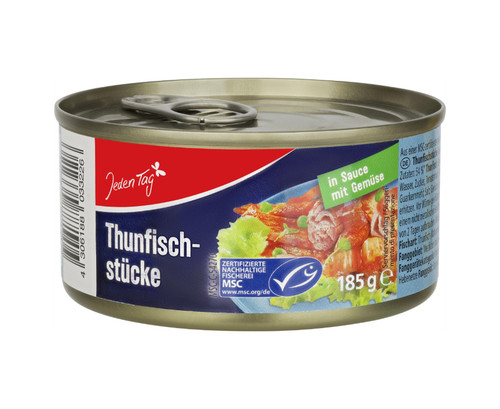 Jeden tag thunfischstücke msc - thunfischstücke,