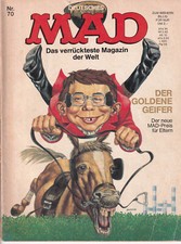 Deutsches MAD Nr 70 Das verrückteste Magazin der Welt BSV Williams 1973