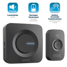 Drahtlose Funk Türklingel mit 16 Melodien | Funkklingel | Funkgong | Hausklingel