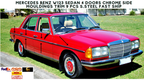 Mercedes benz w123 limousine - mercedes,