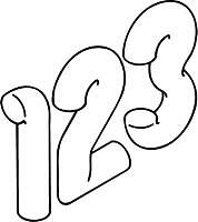 Hewi Hausnummer 702.165, weiß o. schwarz