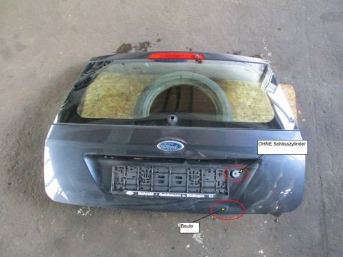 Heckklappe ford fiesta bj - heckklappe, 1.3