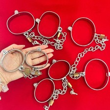 Edelstahl Sklave Handschellen