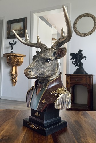 Skulptur hirsch cm - skulptur,