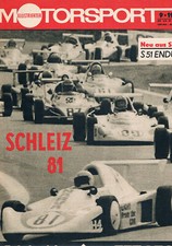 Zeitschrift Illustrierter Motorsport IMS Nr. 9.1981 MZ ETZ 250 Simson S51 Enduro