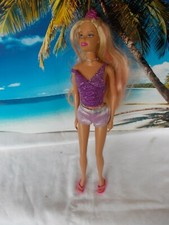Barbie Puppe, mit lila