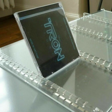 * Orig. USM Haller (Heso) CD Einsatz 75x35 Acrylglas für Ausziehtablar * 750x350