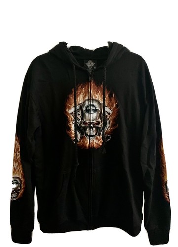 Harley wings skull - harley,