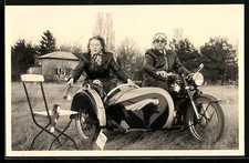 Foto-AK Motorrad Triumph TWN