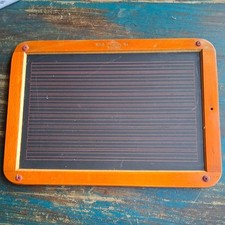 VINTAGE SCHIEFERTAFEL SCHULE  TAFEL  KRONE  SAMMELOBJEKT