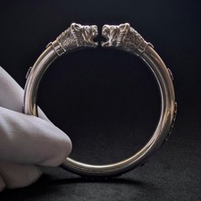 Vintage Armband Löwenkopf