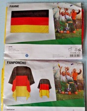 Deutschland Fan-Poncho Schal