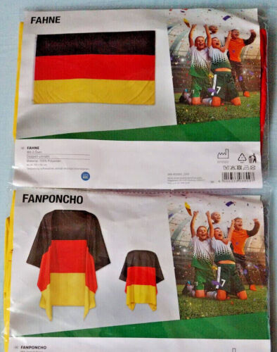 Deutschland fan poncho - deutschland, fan-poncho