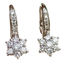 0.70ct Natürlich Rund Diamant