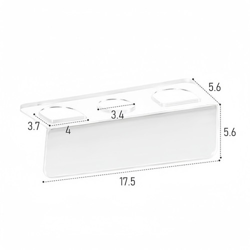 Acrylic brush holder - brush,