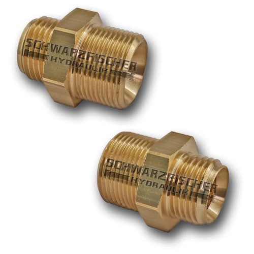 Doppelnippel messing metrisch - doppelnippel,