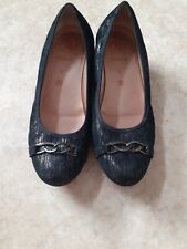 Hochwertige Damen Schuhe Marke vabene Größe 5 38 Schwarz Mit Glitzer