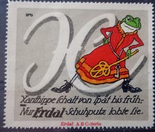 Werbemarke Erdal ABC - Serie Buchstabe X