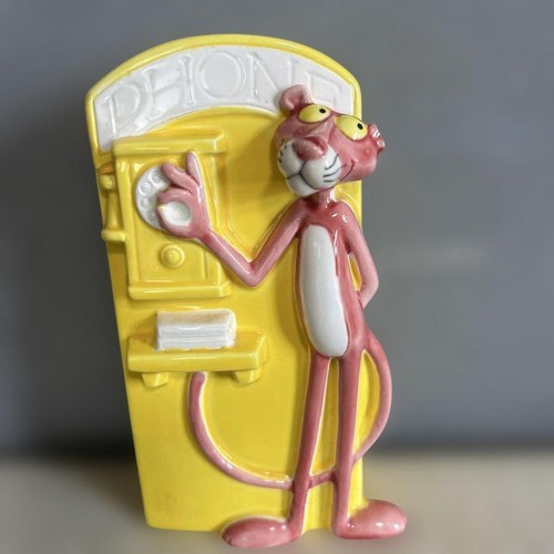 Pink panther sparschwein 1989 - pink,
