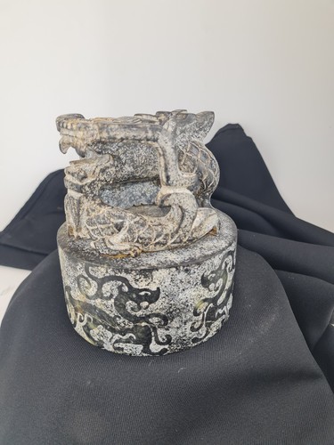 Große alte marmor skulptur - große,