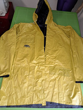 PVC Regenjacke Gummi PVC Plastik Gr.XXL Lack glossy 80er Vintage Wendejacke