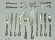 Fisch besteck aus 800 er