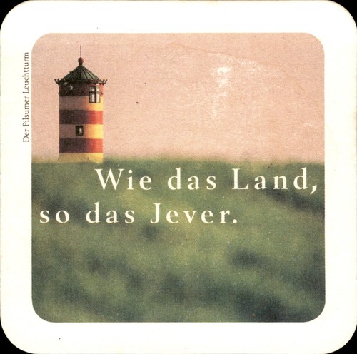 Bierdeckel jever der - bierdeckel,