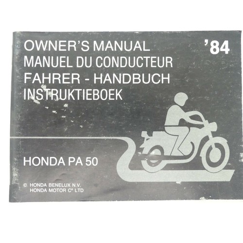 Honda handbuch - pa, 50