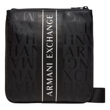 Armani Exchange flache Umhängetasche Herren schwarz CC831 – Alltagstasche