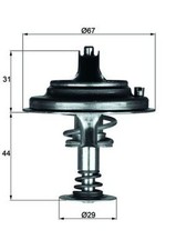 Thermostat Kühlmittel MAHLE