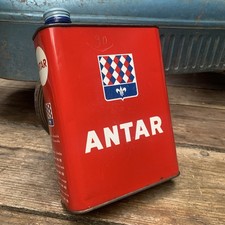 Antar Motor Oil Öldose 60er Jahre Deko Vespa Scooter Oldtimer Garage Werkstatt 