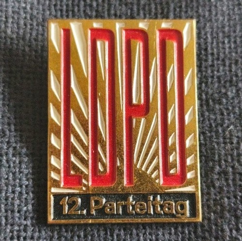 Abzeichen ddr parteitag - 12.,